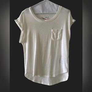 New. Size Small. Short sleeve shirt. Not a bright white color.